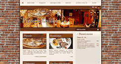 Desktop Screenshot of pizzerieosicko.cz